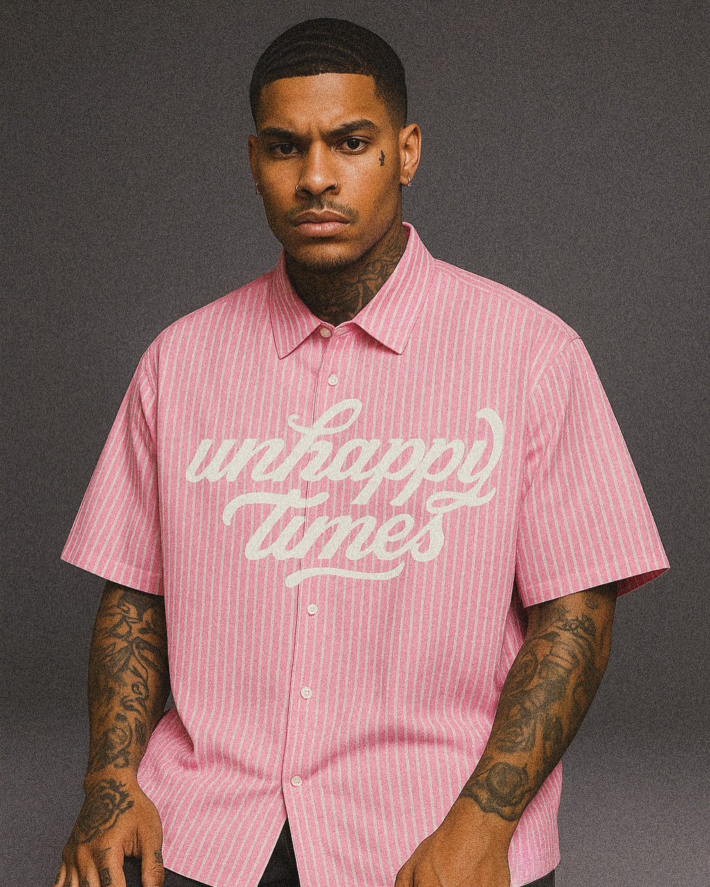 Pink Duck Pinstripe Shirt
